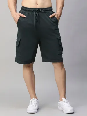 Mens Cargo Shorts - Dark Grey