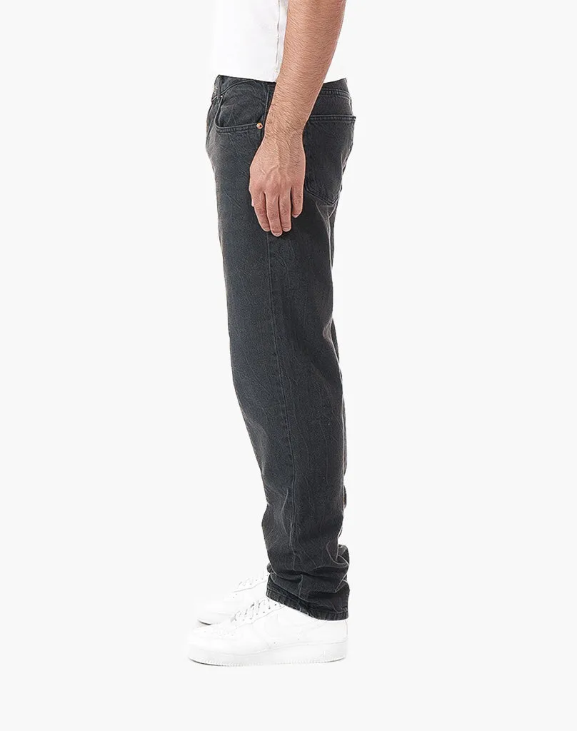 STRAIGHT FIT DENIM (BLACK)